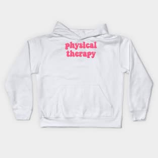 physical therapy Kids Hoodie